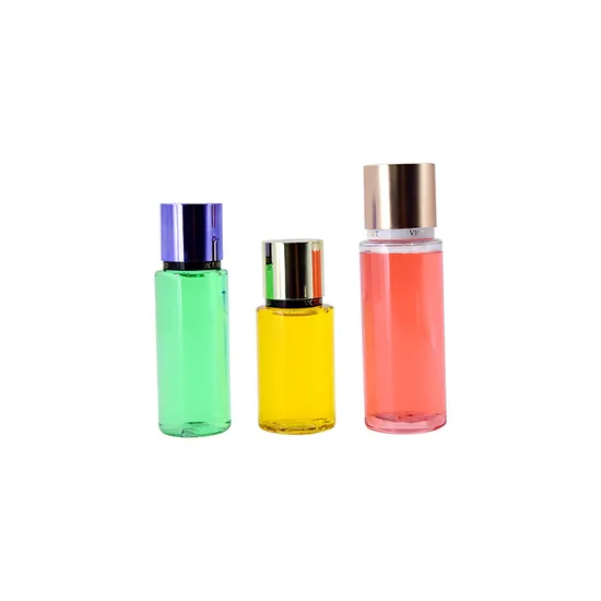 80ml 120ml 150ml 250ml spray de névoa personalizado garrafa de perfume de plástico recipiente de embalagem cosmética perfume com tampa de alumínio para o corpo